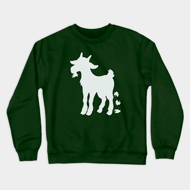 Irish Goat Tricks Crewneck Sweatshirt by Etopix